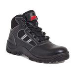 Airside ss704cm black leather composite safety work boots