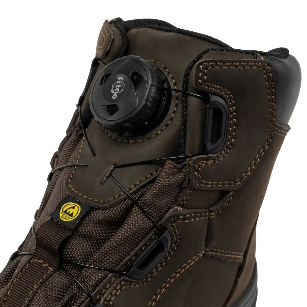 Apache brown waterproof fitgo safety boot esd churchill