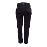 Apache calgary slim fit 4 way stretch work trousers black