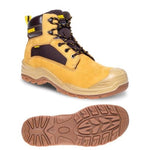 Apache honey nubuck waterproof composite safety boot - arizona