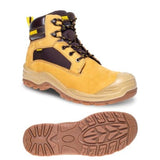 Apache honey nubuck waterproof composite safety boot - arizona