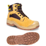 Apache honey nubuck waterproof composite safety boot - arizona