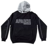 Apache hoody sweatshirt with reinforced arms hoodie- aphoodsweat