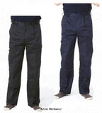 Apache mens work trousers with knee pad pockets - apache industry cargo trousers