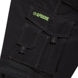 Apache regular fit stretch work trousers with holster and kneepad pockets - apkht 2