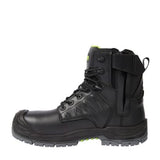 Apache side zip black waterproof composite safety boot- chilliwack