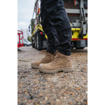 Apache water resistant boot with blaklader workwear