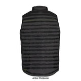 Apache stretch gilet with recycled polyester baffles - picton bodywarmer