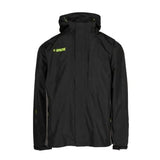 Apache waterproof work jacket in black and grey - welland