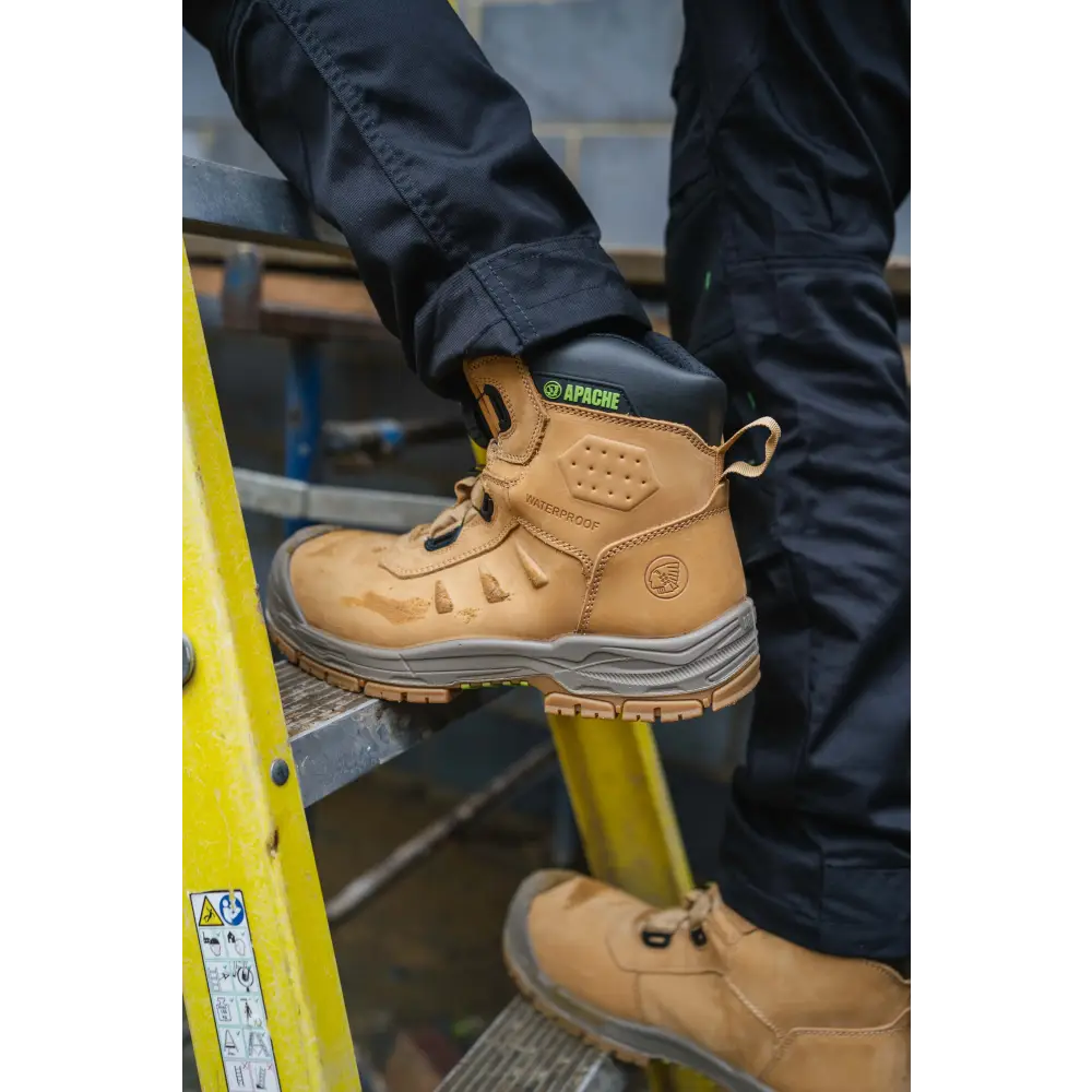 Apache wheat safety boot waterproof fitgo esd