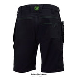 Apache whistler flex stretch work shorts with holster pockets