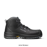 Apollo S3 Composite Safety Boot by Solid Gear -SG74002 Boots Active-Workwear The Solid Gear Apollo S3 Composite Safety Boot features the latest technology for safety boots, providing a unique combination of durability, lightweight and exceptional comfort. This high-tech boot comes with the new oil- and slip-resistant Vibram TPU outsole, which offers outstanding grip on ice and snow even in very low temperatures. In addition, premium full-grain impregnated 