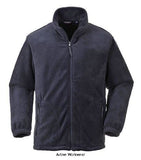 Navy Blue Argyll Heavyweight Fleece Jacket Portwest F400 Sizes Up to 7XL Workwear Jackets & Fleeces Active-Workwear The Portwest Argyll fleece is a favourite season after season due to the traditional, uncomplicated design and quality anti-pill finish. The 400g fleece is comfortable to wear and ensures heat is locked in. Features Heavy weight polar fleece with anti-pill finish for added warmth and comfort