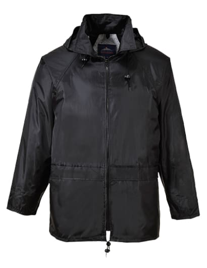 Basic budget waterproof rain jacket portwest s440