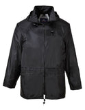 Basic budget waterproof rain jacket portwest s440