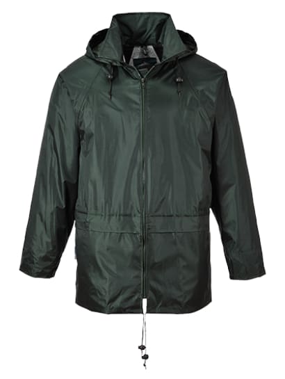 Basic budget waterproof rain jacket portwest s440