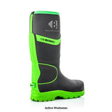 BBZ8000 Buckbootz S5 360° High Visibility Neoprene/Rubber Safety Wellington Boot with Ankle Protection Boots