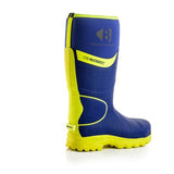 Bbz8000 buckbootz s5 360° high visibility neoprene/rubber safety wellington boot with ankle protection - ultimate