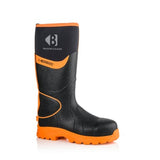 Bbz8000 buckbootz s5 360° high visibility neoprene/rubber safety wellington boot with ankle protection - ultimate