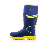 Bbz8000 buckbootz s5 360° high visibility neoprene/rubber safety wellington boot with ankle protection - ultimate