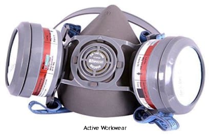 Beeswift A1P2 Ready Respiratory Face Mask Complete With Twin Filters Bb3020 Respiratory Active-Workwear Pre-assembled ready mask c/w A1P2 filters , Face piece produced from soft non-allergic tpe material , Provides excellent fit to aid with protection , Low profile design offers improved field of vision. Organic Vapour Solvents such as White Spirit Toluene or Carbon Tetrachloride (CCl4)