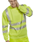 Beeswift hi vis sweatshirt jumper class 3 en471