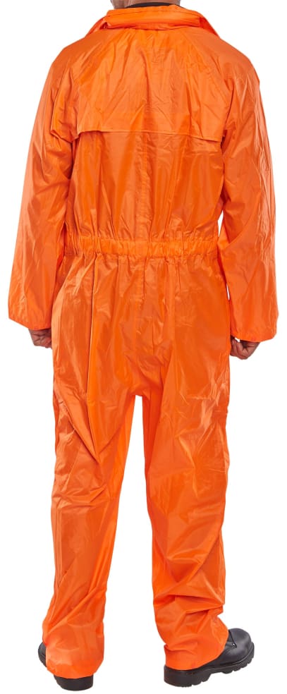 Beeswift nylon budget waterproof coverall one piece rain suit - nbdc