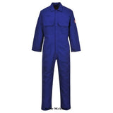 Royal Blue Biz Weld Flame Retardant Bizweld Welders Coverall Boiler suit Portwest BIZ1 Boiler suits & Onepieces Active-Workwear the number one favourite coverall in the welding industry, our best selling Bizweld coverall is ideal for offering complete protection to workers exposed to heat. The generous fit provides comfort and allows the wearer to work unhindered whilst ample storage space, rule pocket and concealed mobile phone pocket hold equipment securely and safely