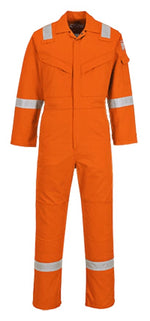 Bizflame flame retardant anti static hi viz boiler suit-coverall fras- fr50