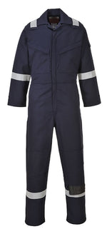 Bizflame flame retardant anti static hi viz boiler suit-coverall fras- fr50