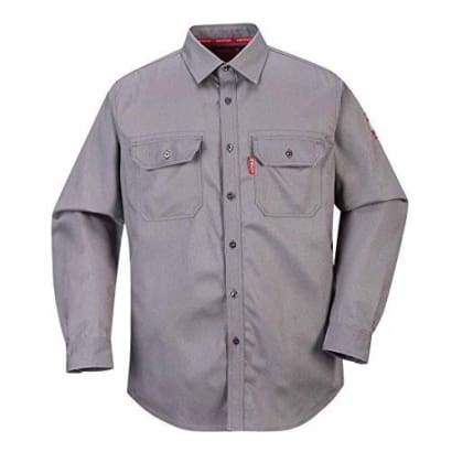 Bizflame inherent arc and anti static flame retardant shirt portwest fr89