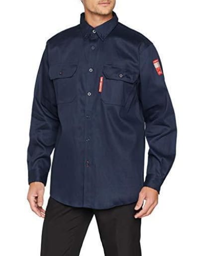 Bizflame inherent arc and anti static flame retardant shirt portwest fr89