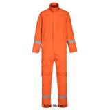 Portwest Bizflame Plus Lightweight Stretch Panelled Coverall -FR502 Boilersuits & Onepieces