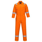 Bizflame plus women’s flame retardant arc hi viz ladies coverall - fr51