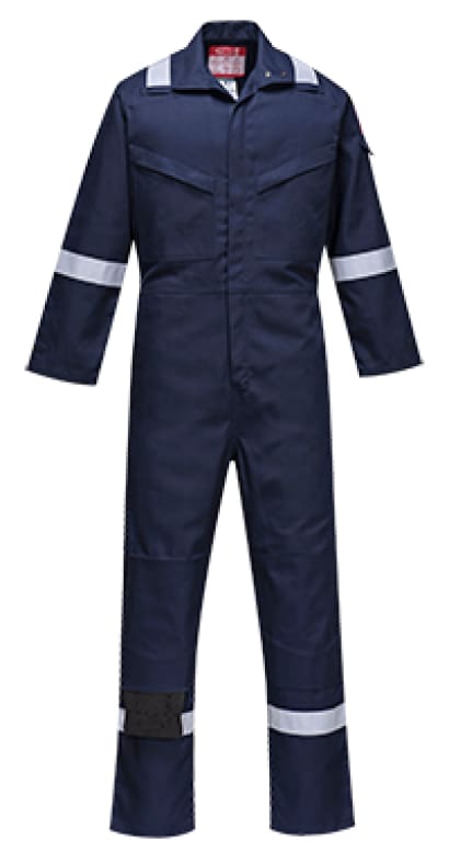 Bizflame ultra flame retardant industrial hi vis coverall - fr93