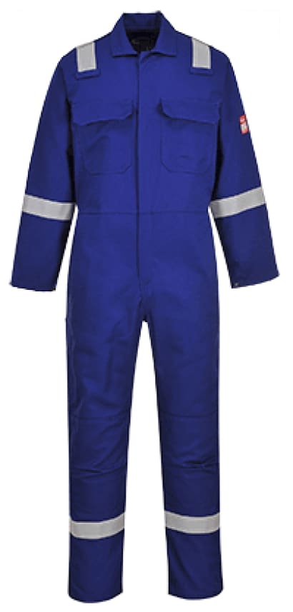 Bizweld flame retardant hi viz iona welding coverall portwest biz5