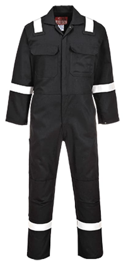 Bizweld flame retardant hi viz iona welding coverall portwest biz5