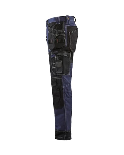 Blaklader cotton twill work trousers with knee pad and nail pockets x1500 - 15001370