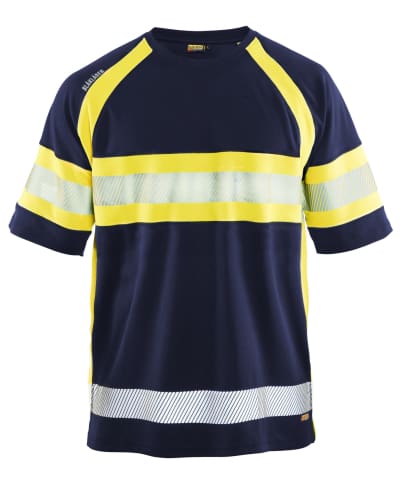 Blaklader hi-visibility moisture-wicking t-shirt class 1 - 3337