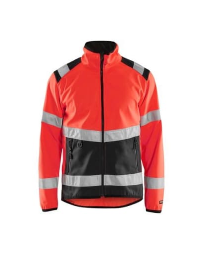 Blaklader high visibility softshell class 2-4877