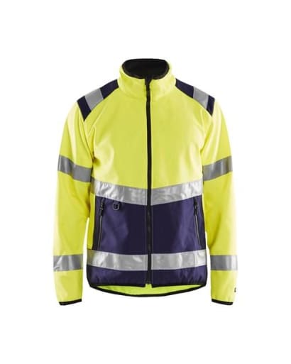 Blaklader high visibility softshell class 2-4877