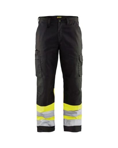 Blaklader high visibility water repellent work trousers