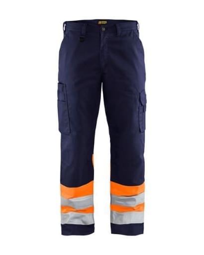 Blaklader high visibility water repellent work trousers