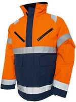 Blaklader high visibility winter quilt lined jacket - wind waterproof & breathable