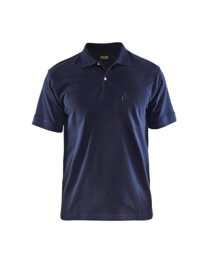 Blaklader men’s cotton work polo shirt with chest pocket - 3305