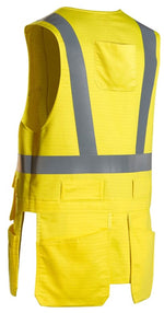 Blaklader multinorm flame retardant high visibility tool vest - 3078