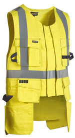 Blaklader multinorm flame retardant high visibility tool vest - 3078