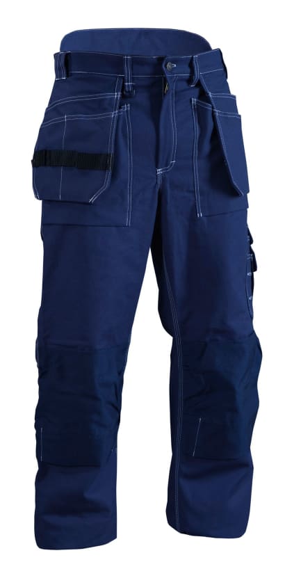 Blaklader 1515 cotton quilt lined winter work trousers with nail pockets