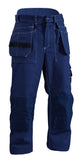 Blaklader 1515 cotton quilt lined winter work trousers with nail pockets