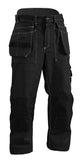 Blaklader 1515 cotton quilt lined winter work trousers with nail pockets